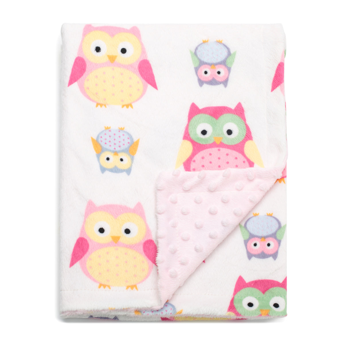 Owl blanket baby sale