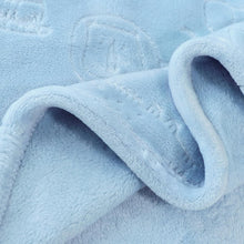 BORITAR Baby Blanket for Boys Girls Ultra Soft Fleece Warm and Lightweight Animal Blankets for Infant Toddler Newborn, 30x40 Inch, Blue
