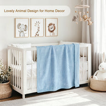 4 PCS Baby Blankets, 3D Animal Fleece Blanket for Boys, Cozy and Fluffy Crib Blankets for Toddler Infant Newborn Blankets, 30 x 40 Inch