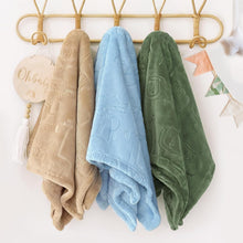 BORITAR Baby Blanket for Boys Girls Ultra Soft Fleece Warm and Lightweight Animal Blankets for Infant Toddler Newborn, 30x40 Inch, Brown