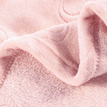 BORITAR Baby Blanket for Girls Ultra Soft Cozy Fleece Baby Blankets, Warm and Lightweight Toddler Blanket with Elegant Floral Printed for Bed Stroller Crib Travel, 30x40 Inch, Pink