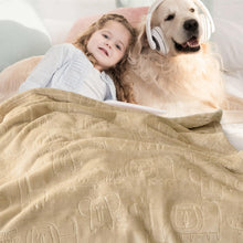 BORITAR Baby Blanket for Boys Girls Ultra Soft Fleece Warm and Lightweight Animal Blankets for Infant Toddler Newborn, 30x40 Inch, Brown