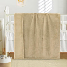 BORITAR Baby Blanket for Boys Girls Ultra Soft Fleece Warm and Lightweight Animal Blankets for Infant Toddler Newborn, 30x40 Inch, Brown