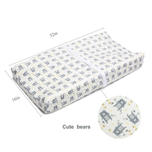 Changing Pad Covers Grey Bear