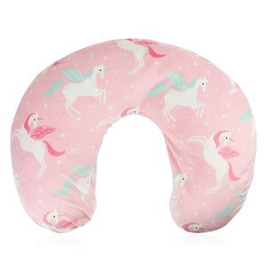 Nursing Pillow Cover (Pink Unicorn)