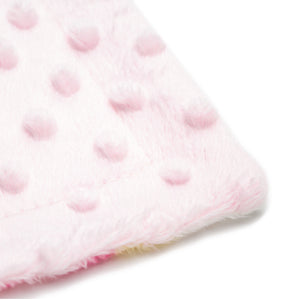 Baby Minky Blanket (Pink Owl)